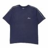 * Vintage Asics T-Shirt Large Navy Cotton | Vintage Tops & T'S