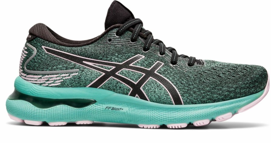 * Asics Women'S Gel-Nimbus 24 (003 Black/Barely Rose) | Footwear